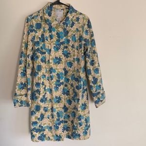 Old Navy long floral blazer size medium!